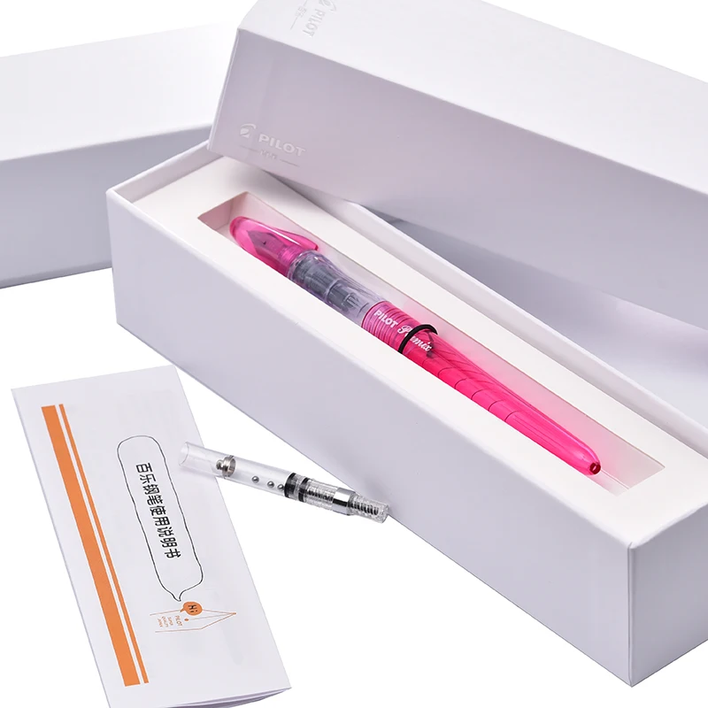 Японский перьевая ручка Pilot Origin прозрачная Средняя Ручка для каллиграфии эскиз