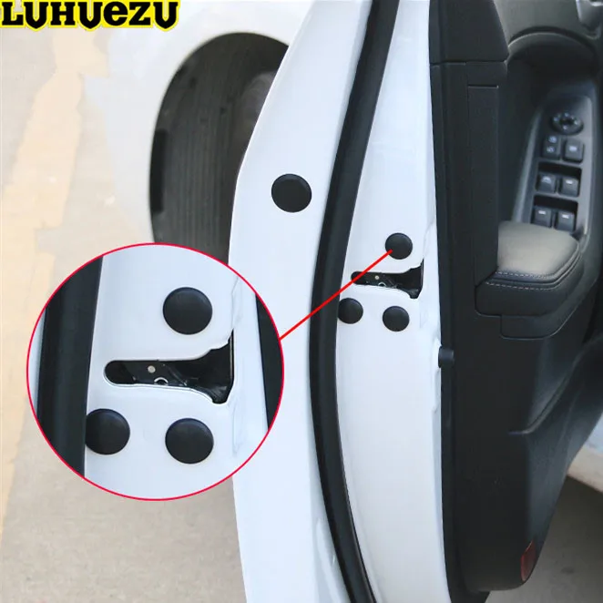 Luhuezu 12 шт. Автомобильный Дверной замок Защитная крышка винта для Renault Koleos Megane Kadjar