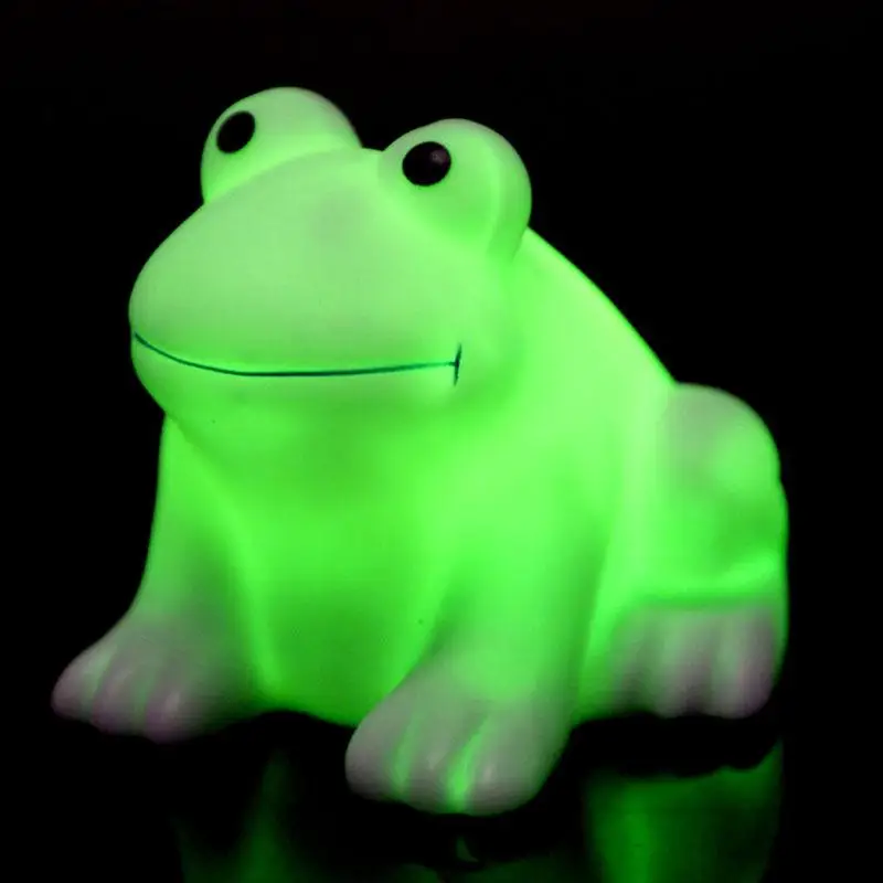 

Mabor Luminaria Night Light Creative Colorful Color Changing Gradient Frog LED Night White Light Lamp