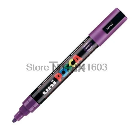 3 шт./партия Mitsubishi Uni Posca PC-5M маркер-средний Tip-1.8mm-2.5mm 17 цветов художественные маркеры офисные школьные принадлежности - Цвет: AS PIC