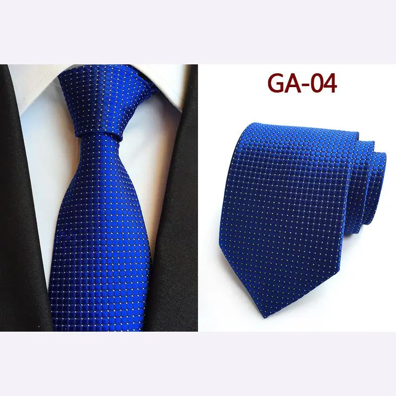 Классический мужской деловой Свадебный галстук 8 см модный рубашка аксессуары
