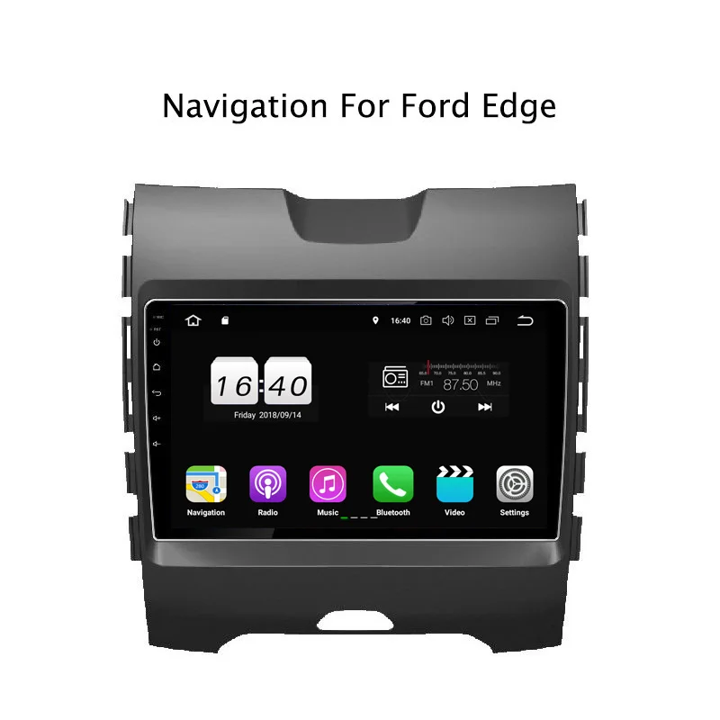 9 дюймов PX30 Android 0 автомобильный DVD мультимедийный плеер для Ford Edge 2013 2014 2015 2016 2017 gps