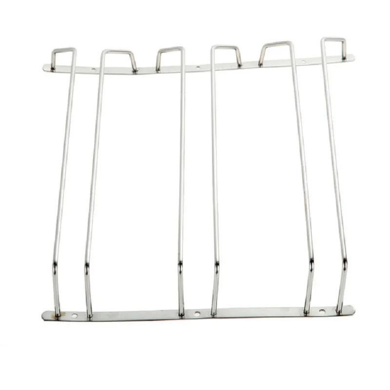 Винные стеклянные стеллажи три типа подвесных перевернутых стаканчиков витрина