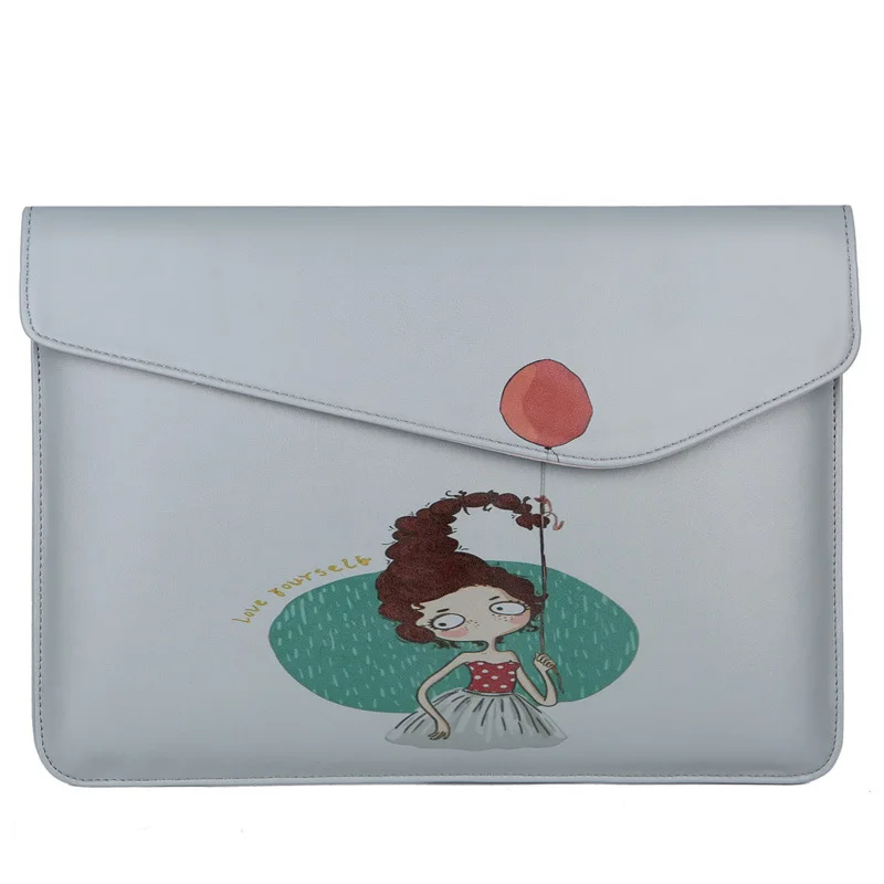 Тонкий рукав для ноутбука из искусственной кожи MacBook Air Pro 13 чехол с сенсорной