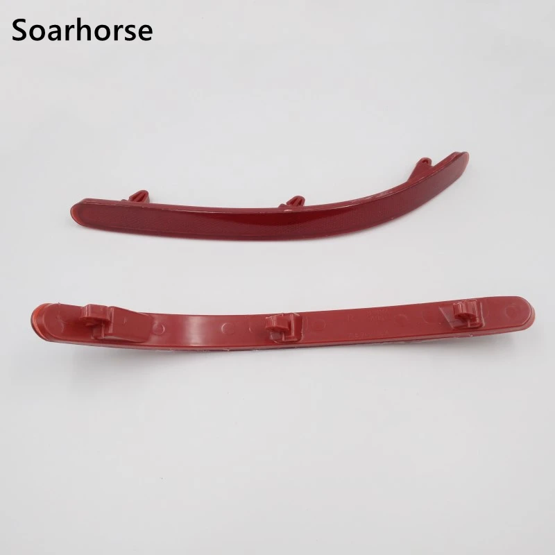 Soarhorse для Volkswagen Touareg 2002-2010 задний бампер Красный отражатель светильник 7L6945106A 7L6945105A