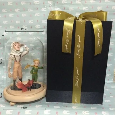 H Маленький принц фигурка Маленького принца, фигурки аниме, подарок на День святого Валентина для девочек, детские игрушки, украшение торта для детей, подарки на день рождения - Цвет: H