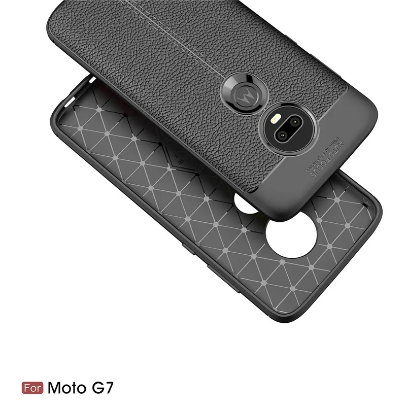 Чехол G 7 для Motorola MOTO G7 задняя крышка из ТПУ тонкий мягкий защитный чехол смартфона