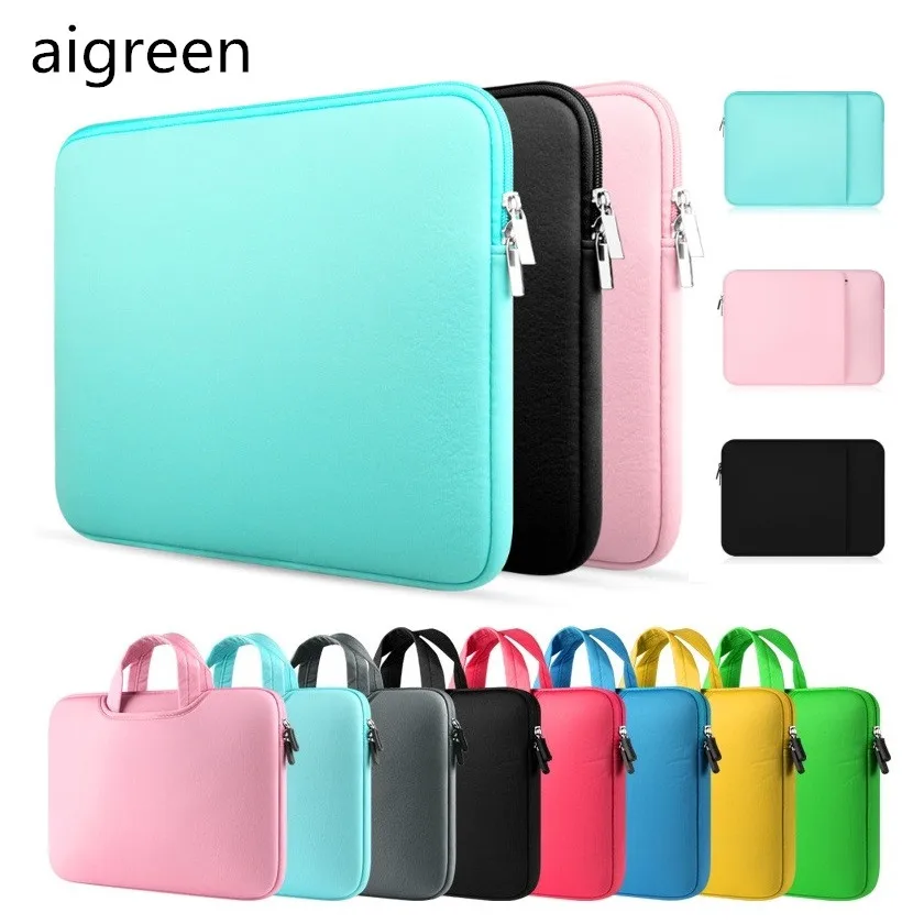 

Сумка для ноутбука aigreen, 11, 13, 14, 15, 15,6 дюйма, чехол для Macbook Air Pro, оптовая продажа, Бесплатная Прямая поставка, 2020
