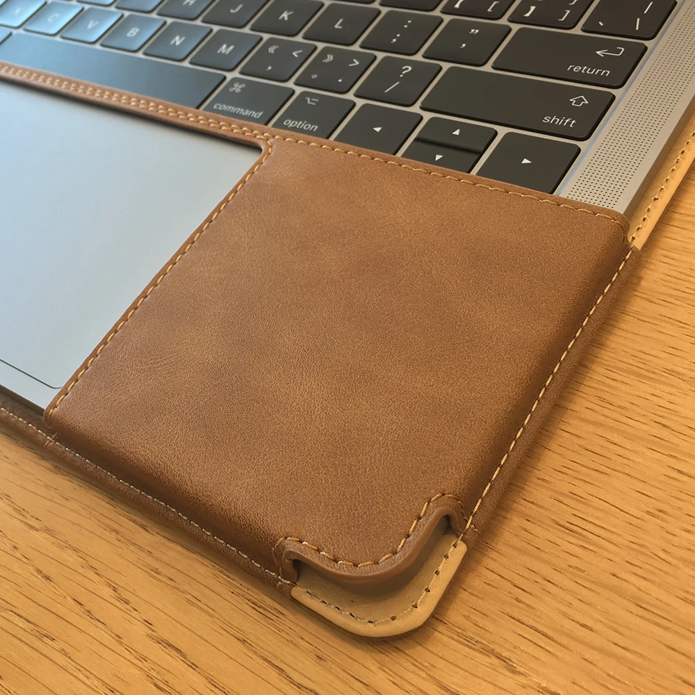 Jisoncase PU кожаный чехол для MacBook Pro Retina 15 дюймов с сенсорной панелью Роскошный