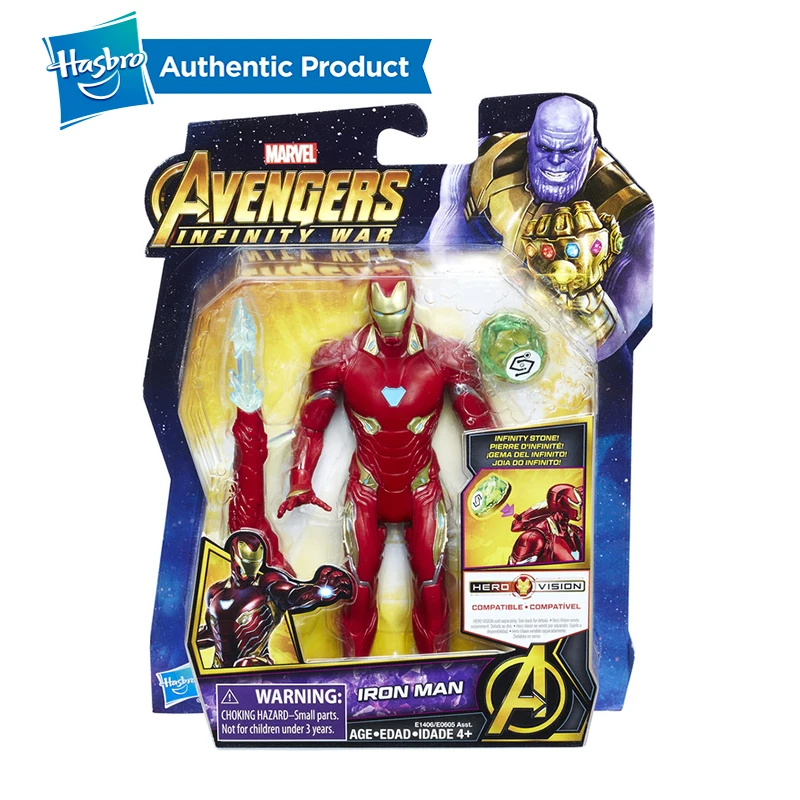 Hasbro Marvel Мстители 3 Бесконечная война 6 &quotсупер герой Железный человек Тор Капитан