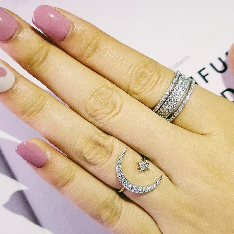 Лидер продаж Черная пятница! Женское кольцо из серебра 925 пробы с филигранной