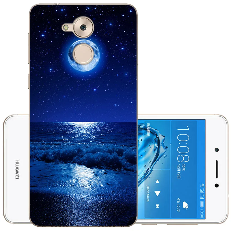 CROWNPRO 5," для huawei Honor 6C чехол DIG-L21 DIG-L21HN Funda силиконовый чехол для huawei Honor 6C чехол с рисунком - Цвет: YLH