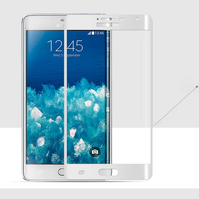 6D изогнутый протектор экрана из закаленного стекла для Samsung Galaxy Note Edge N9150 9H