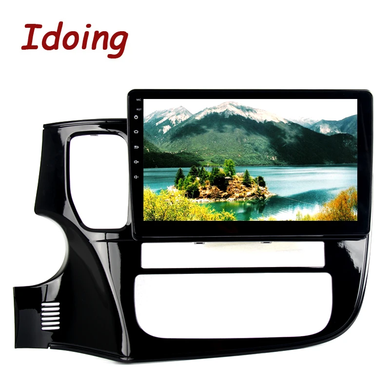 Idoing 2Din 10 2 &quotAndroid8.0/7 1 автомобильный мультимедийный плеер Рулевое колесо для Mitsubishi
