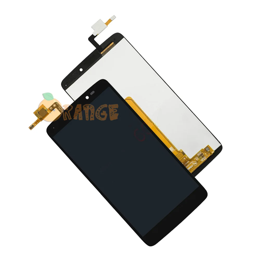 Черный сенсорный монитор для Alcatel OneTouch idol 3 (5 5) 6045 6045B 6045Y 6045I 6045K ЖК дисплей экран