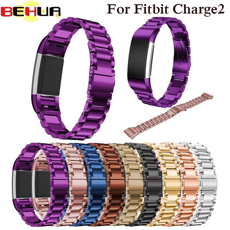 Браслет из нержавеющей стали без винтов для Fitbit charge 2|Смарт-аксессуары| |
