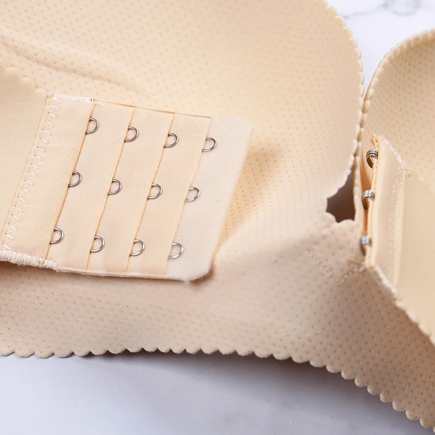 Бюстгальтер пуш ап женский бесшовный Бралетт с открытой спиной пикантное нижнее