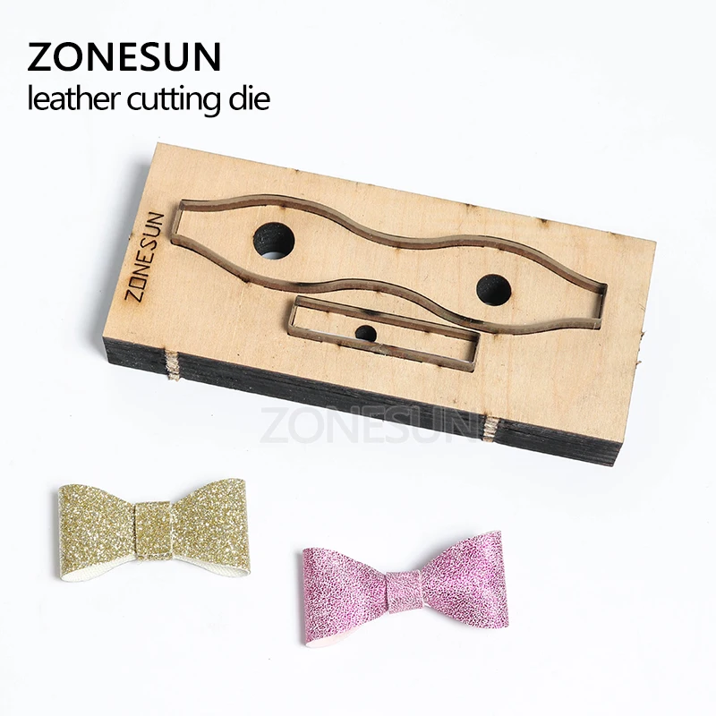 ZONESUN инструмент для высечки кожи с бантиком бумажная бумага художественного