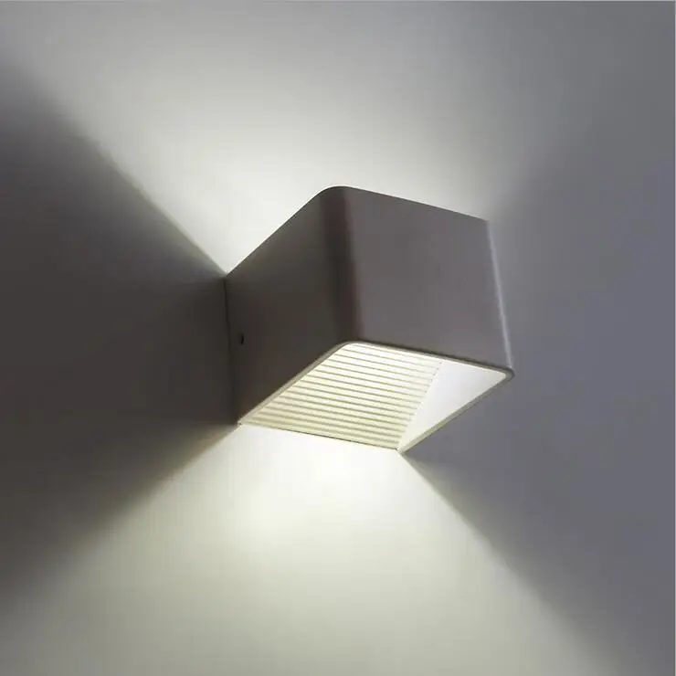 Светодиодная настенная лампа с регулируемой яркостью 10 Вт 15 265 в|aluminium wall light|led