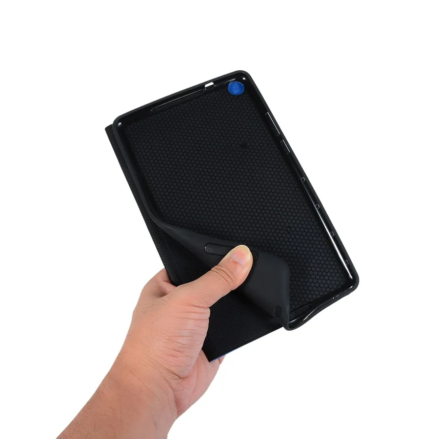 Чехол для huawei MediaPad M5 lite 8 JDN2-W09/AL00 8 дюймов, мягкая задняя крышка из искусственной кожи, чехол для huawei m5 lite 8, Чехол+ пленка+ ручка