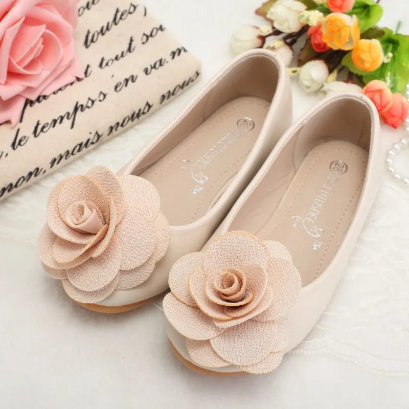 Модная повседневная обувь для девочек с бантом из искусственной кожи 2018 | Кожаная