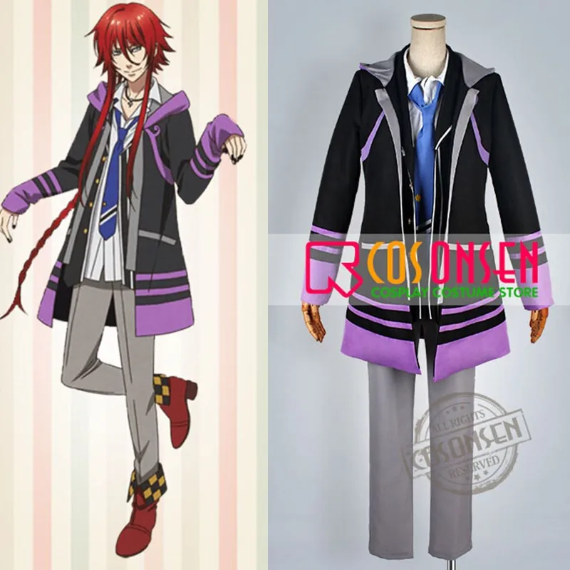 Косплэй горячих источников Kamigami no Asobi Ludere deorum зло богов Локи лаватейн костюм
