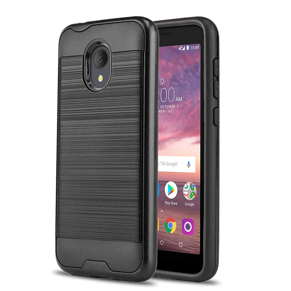 2 в 1 Мягкий ТПУ и Жесткий ПК назад Гибридный матовый защитный чехол