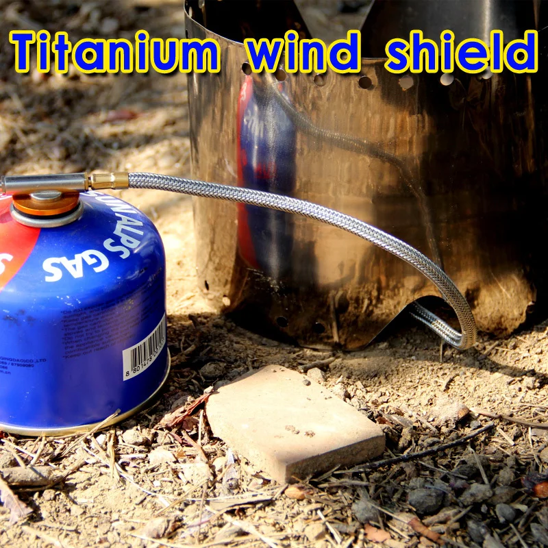 Ультралегкая ветрозащитная плита Rover Camel титановый экран для кемпинга защита от