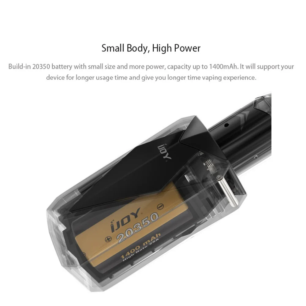 Stock shipping!!! Original IJOY Diamond VPC kit with 1400mAh built-in battery Ijoy pod mod 2ml unipod | Электроника