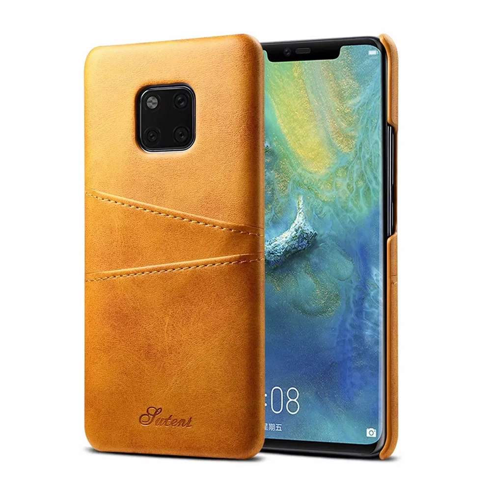 Кожаный чехол-кошелек для Huawei Mate 20 чехол телефона Pro деловой с отделениями карт |