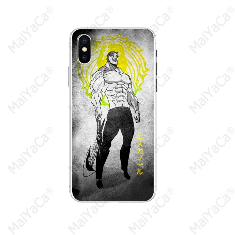 Чехол MaiYaCa Seven Deadly Sins Nanatsu no Taizai Ban аксессуары для телефонов Чехол для iPhone 8 7 6 6S Plus X XS max 10 5 5S SE XR Shell