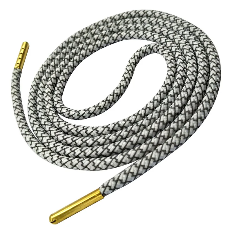 Juphair 60-160 см золотистого цвета с металлическим наконечником с фактурой спортивные шнурки 3м Reflective круглые шнурки для ботинок флуоресцентные шнурки для кроссовок веревка для шнурков
