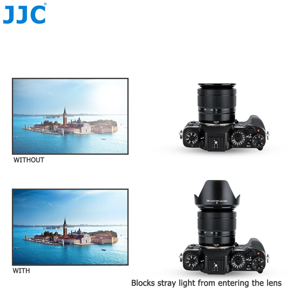 JJC байонетная бленда для объектива Fujinon XC 16-50 мм фотообъектив Fujifilm | Электроника