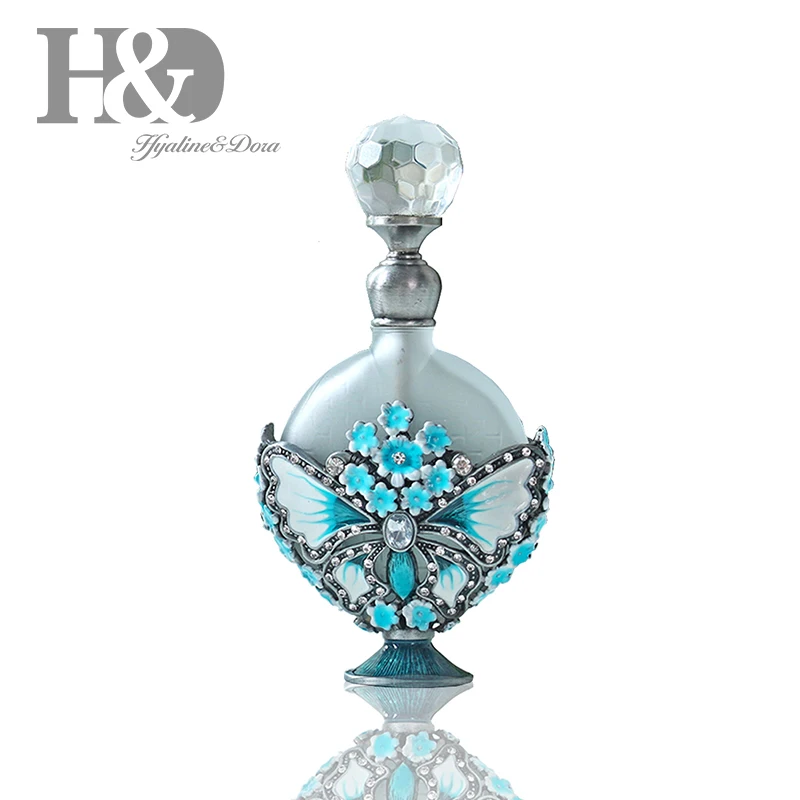 H& D старину пустая многоразовая бутылка для духов стеклянная бутылка для эфирного масла домашнее свадебное украшение подарки для женщин/девочек(10 видов
