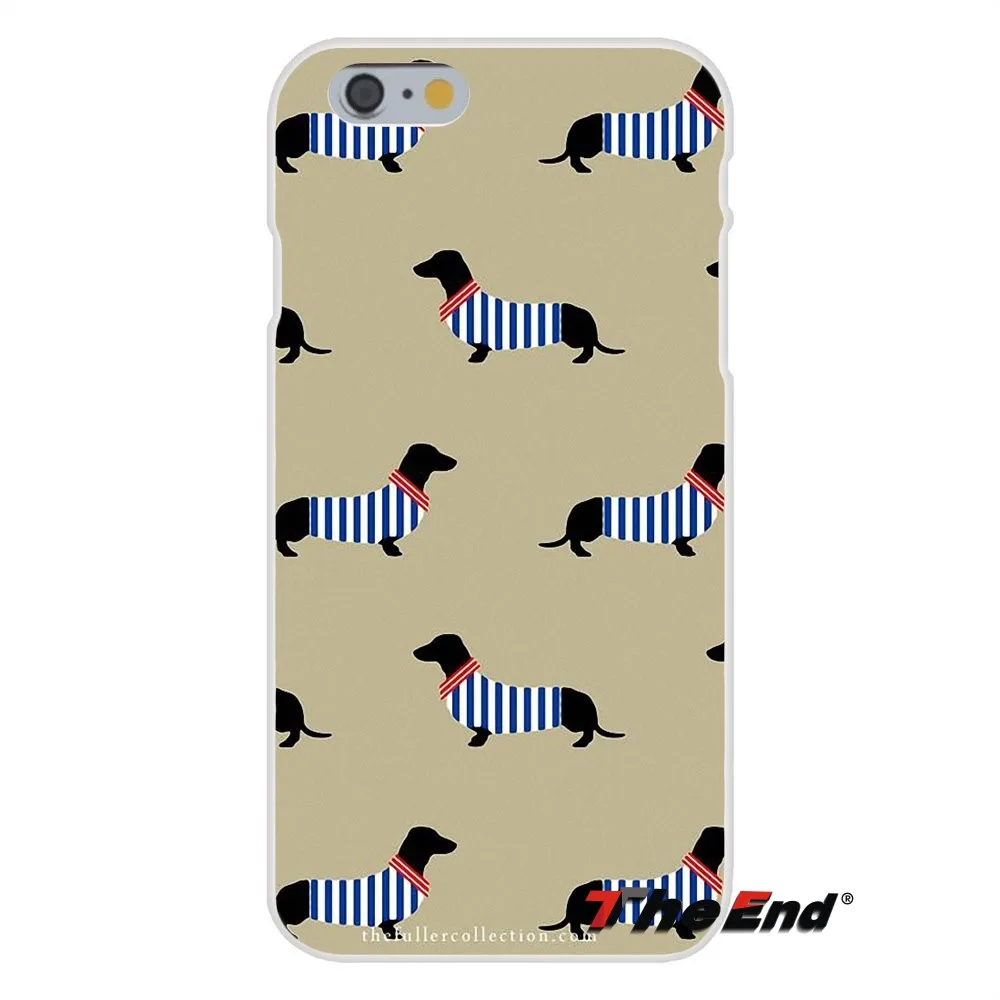 Силиконовый чехол для телефона Samsung Galaxy A3 A5 A7 J1 J2 J3 J5 J7 2015 2016 2017 Funny Dachshund Silhouette Dog