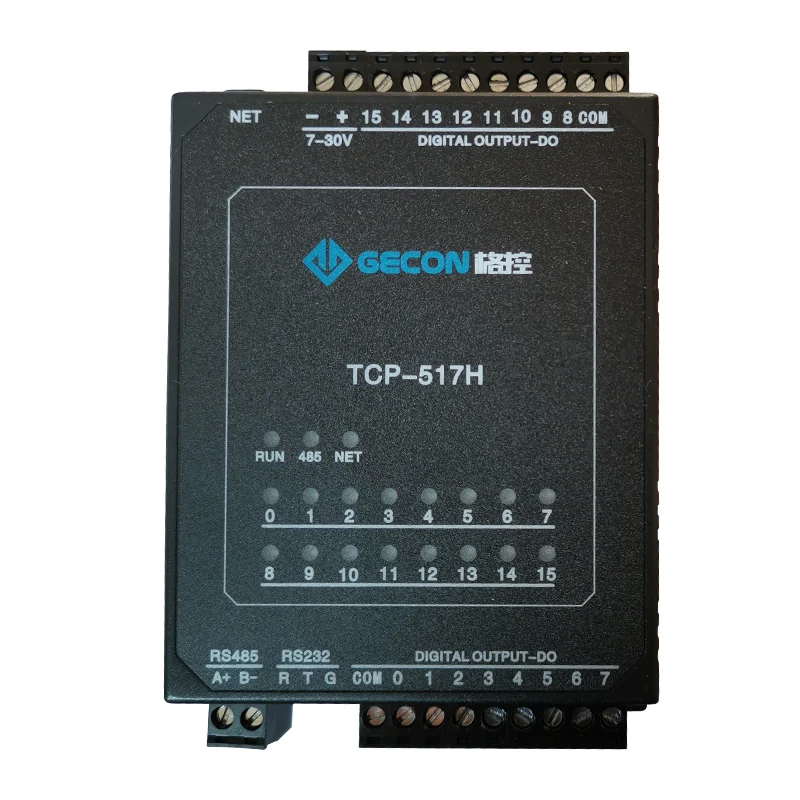 Модуль выходного транзистора NPN 16DO с поддержкой протоколов связи MODBUS 16NPN + Ethernet RS485