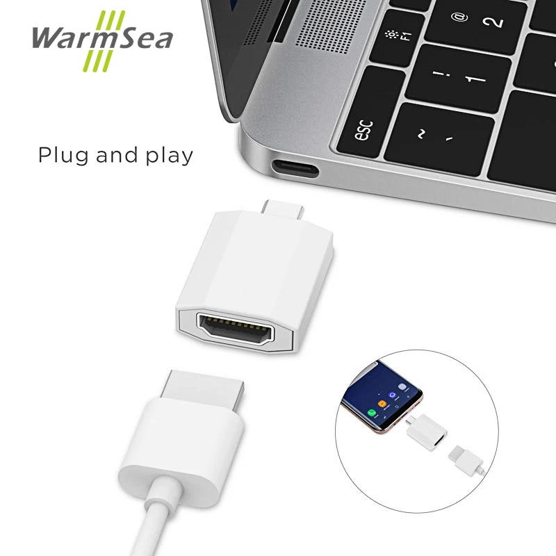 Концентратор USB Type C к HDMI адаптер для Samsung Galaxy S8 DEX режим Note8 4K Mini c концентратор