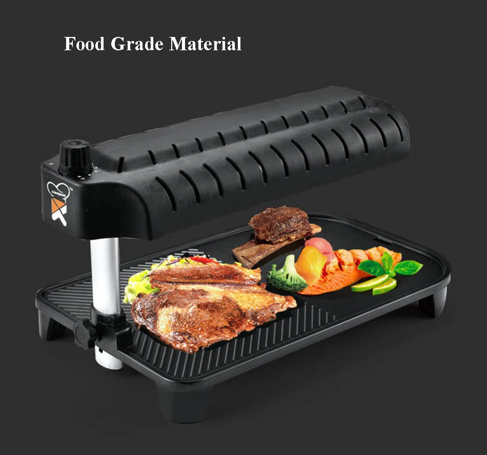 3d infrared electric grill korean non stick smokeless barbecue electromechanical baking pan electric oven wd 169 free global shipping