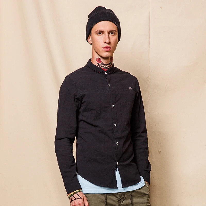 2017 г. Новая Осенняя хлопковая куртка пилот рубашки мужчин высокого качества с