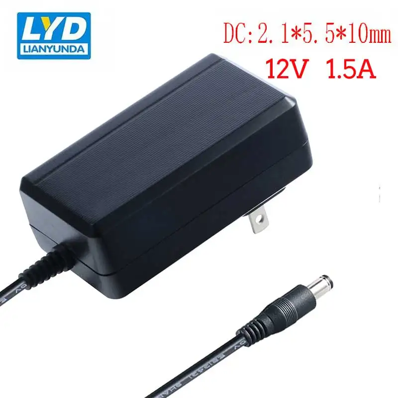 12v1.5a адаптер питания AC/DC 12 вольт 1 5 Ампер мобильный жесткий диск коробка внешний