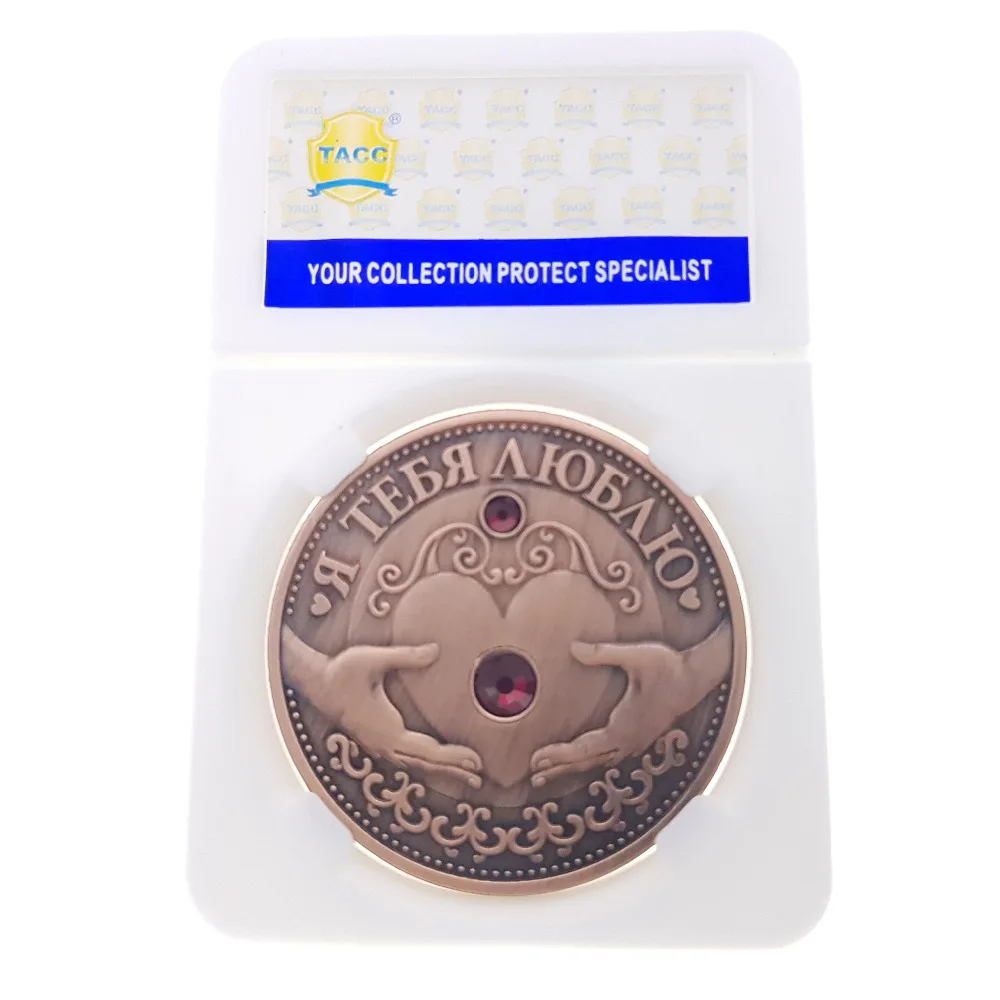 Памятная монета коллекция медаль сувенирная знак для монет Юбилей России