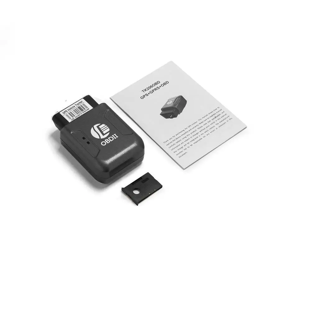 GPS/GSM/OBD Глобальная система позиционирования трекер TK206 сигнализация с