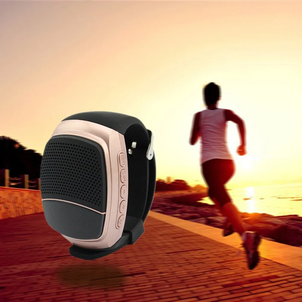 Новый многофункциональный Беспроводной Bluetooth TF карты игральные часы + сабвуфер