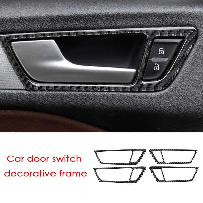 Door Switch ZDPARTS Авто Специальный для Audi A4 B6 B8 B7 B5 A5 Q5 аксессуары карбоновые накладки наклейки для салона автомобиля-Стайлинг - Название цвета: Door Switch