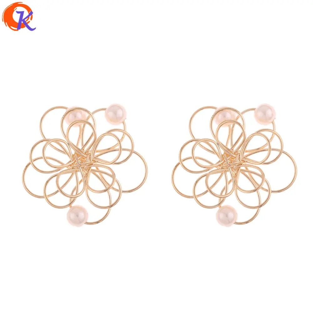 Аксессуары для ювелирных изделий/серьги/в форме цветка/сделай сам/имитация