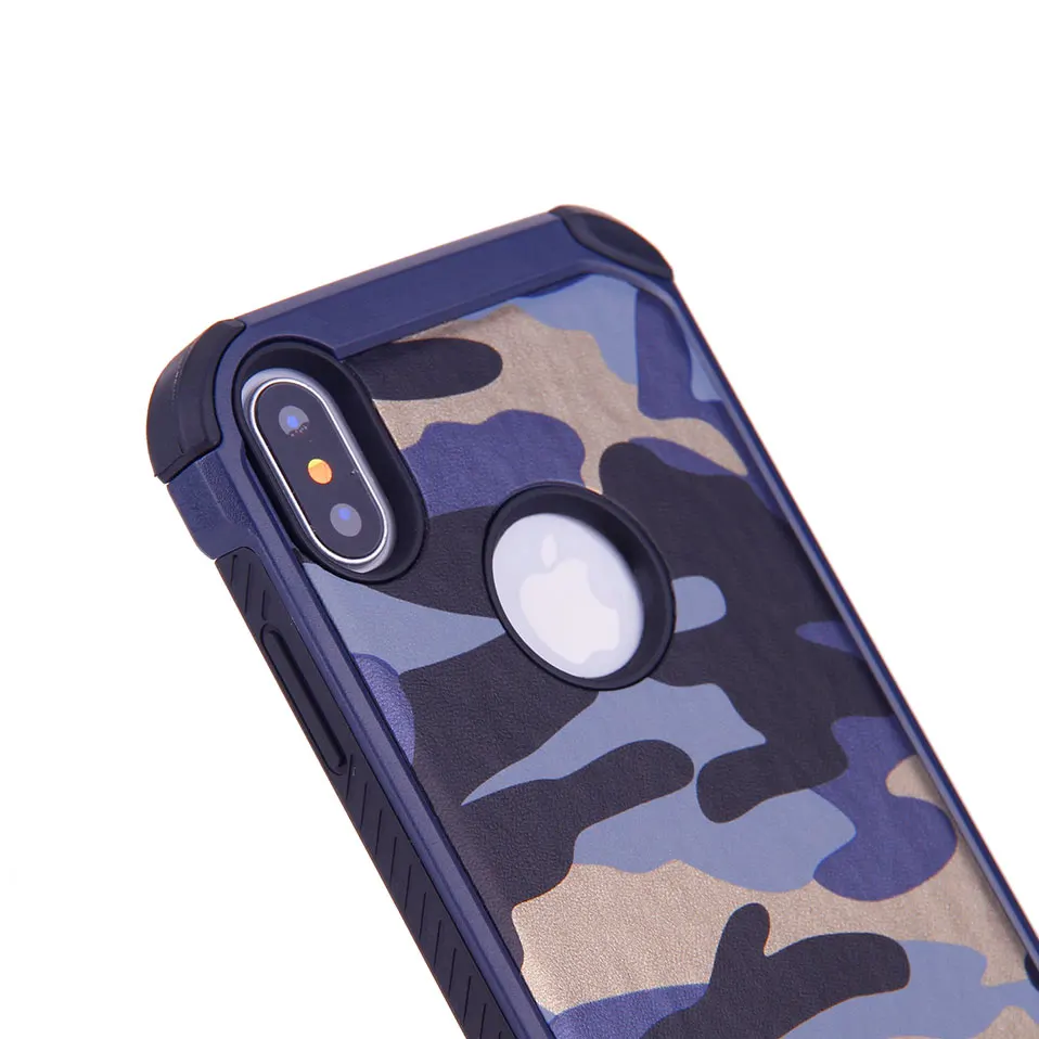 Камуфляжный чехол для телефона iPhone 4 4s 5 5S SE 6 7 8 Чехлы Funda X 6s Capa TPU + PC Plus |