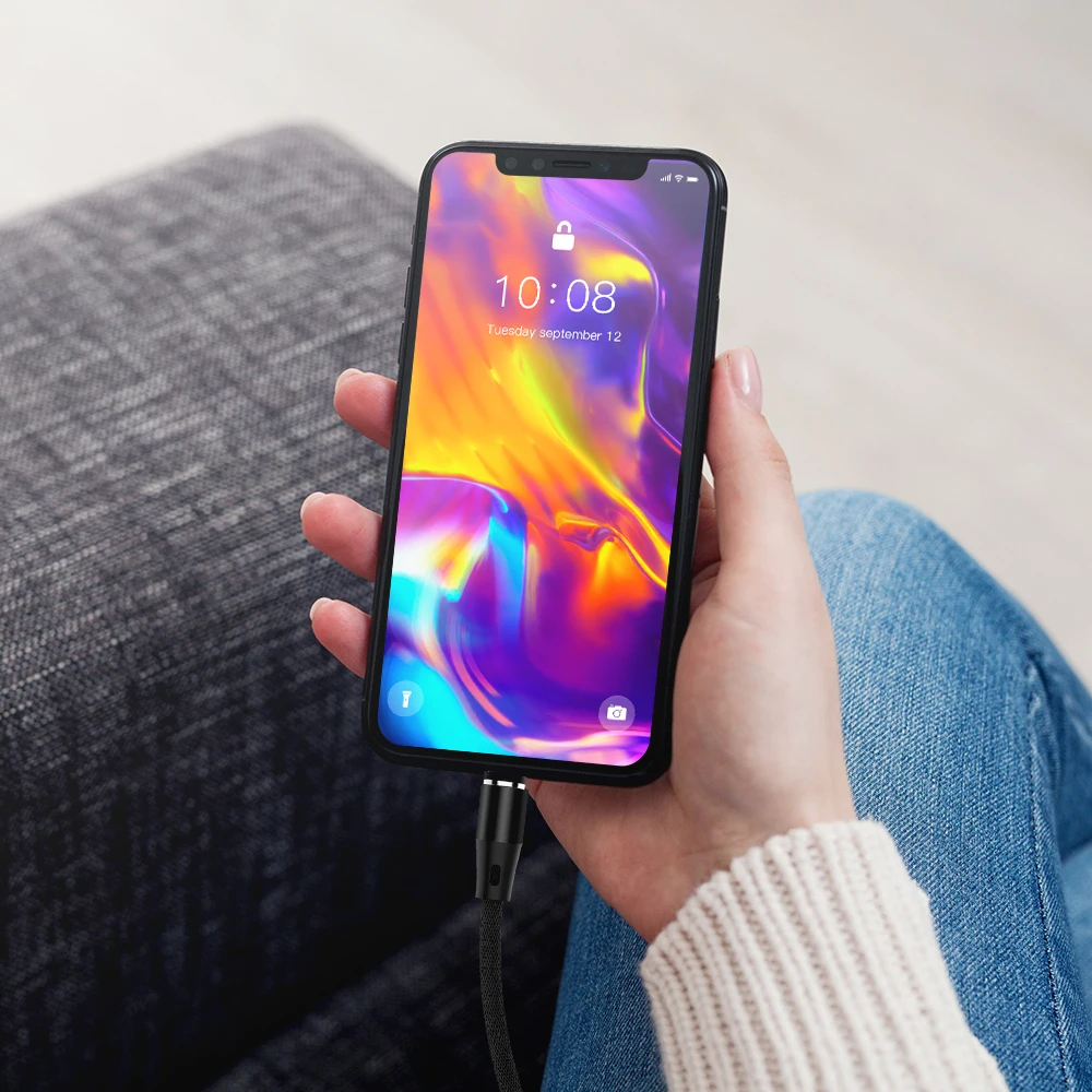 Магнитный USB C Micro USB кабель для Redmi K20 Быстрая зарядка usb type C кабель магнитное зарядное устройство Micro USB кабель для huawei samsung