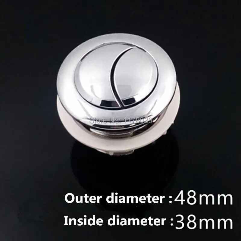 Внешний диаметр 48 мм двойная кнопка для туалета внутренний 38 круглая крышка