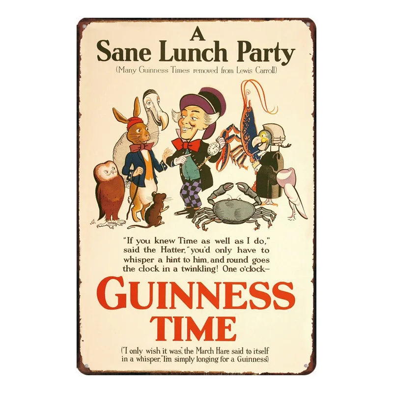Goodness Guinness металлическая пластина жестяная вывеска винтажная табличка для