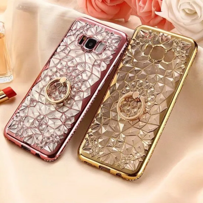 SYCASE роскошные мягкие ТПУ для samsung S7 край S8 S9 плюс Примечание 8 9 чехол Модный яркий
